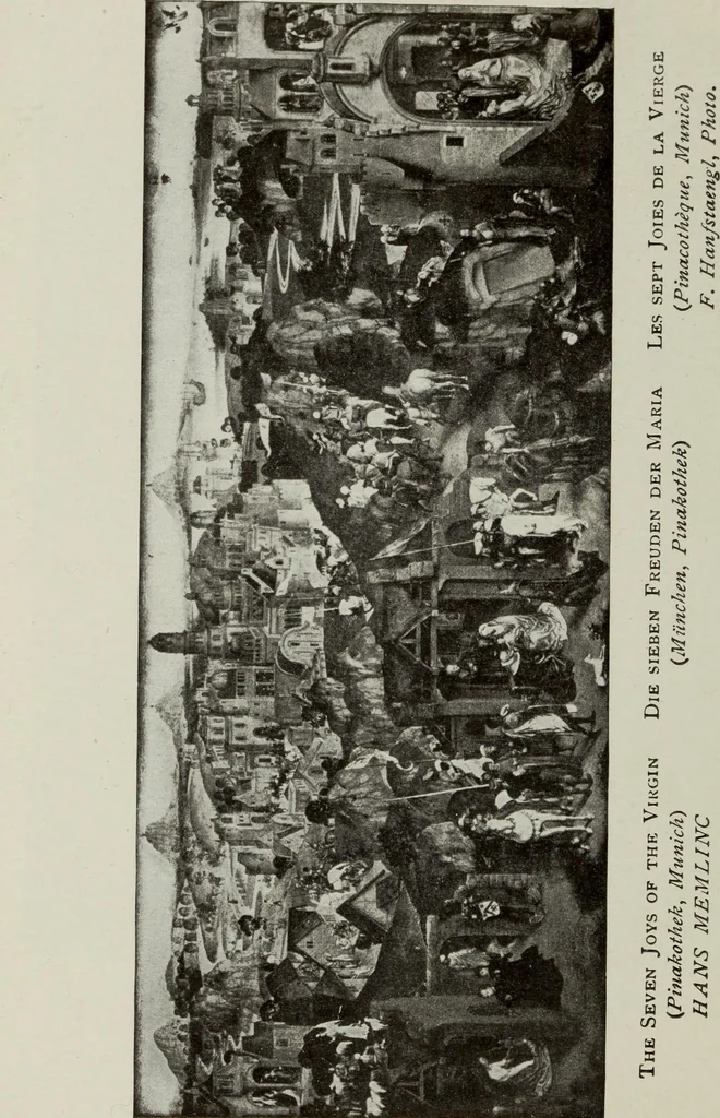 An illustration from The masterpieces of the early Flemish painters : sixty reproductions of photographs from the original paintings, by F. Hanfstaengl, affording examples of the different characteristics of the artist's work, 1908, leaf 51