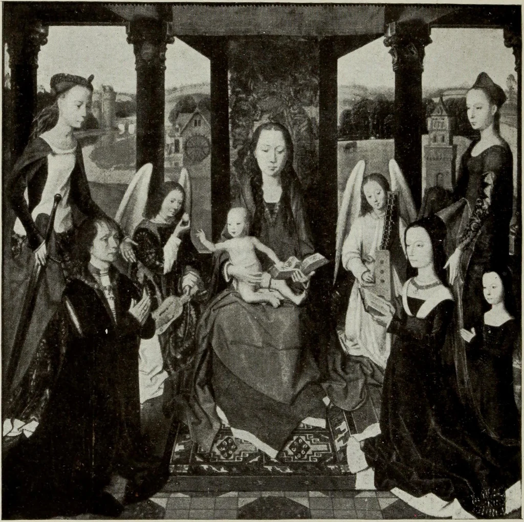 An illustration from The masterpieces of the early Flemish painters : sixty reproductions of photographs from the original paintings, by F. Hanfstaengl, affording examples of the different characteristics of the artist's work, 1908, leaf 53