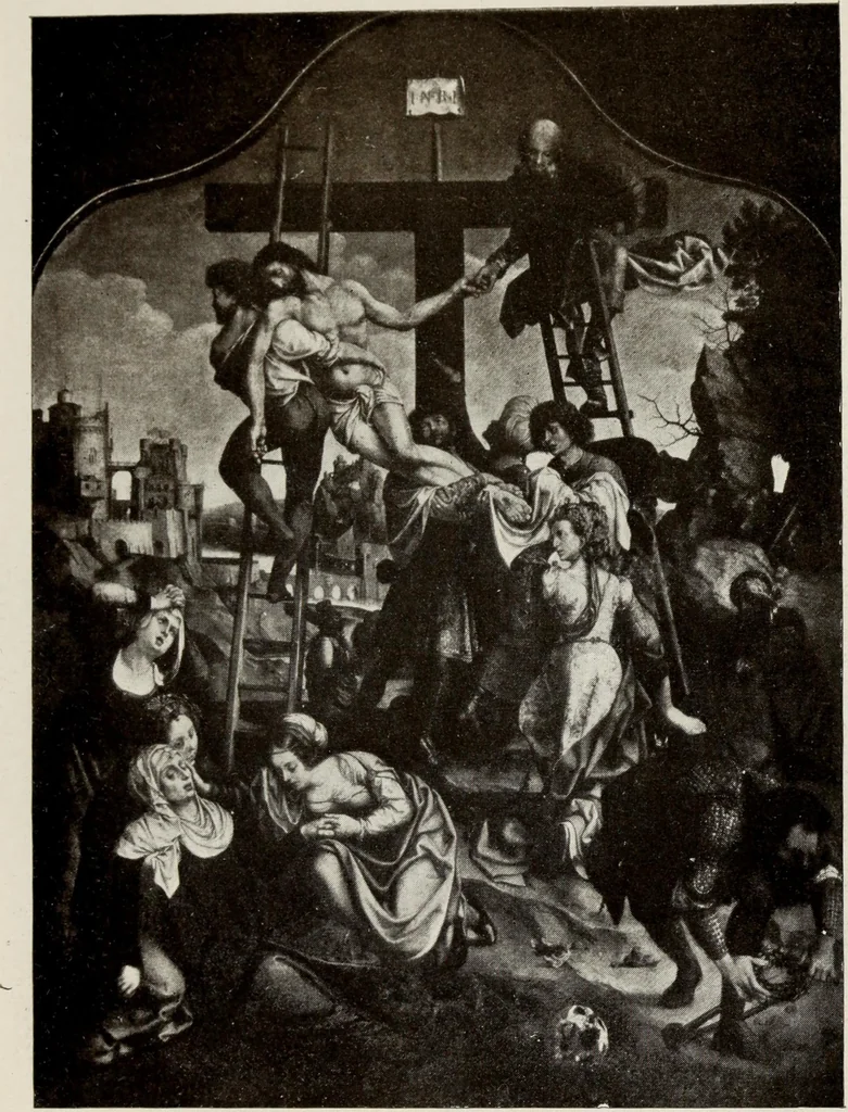An illustration from The masterpieces of the early Flemish painters : sixty reproductions of photographs from the original paintings, by F. Hanfstaengl, affording examples of the different characteristics of the artist's work, 1908, leaf 58
