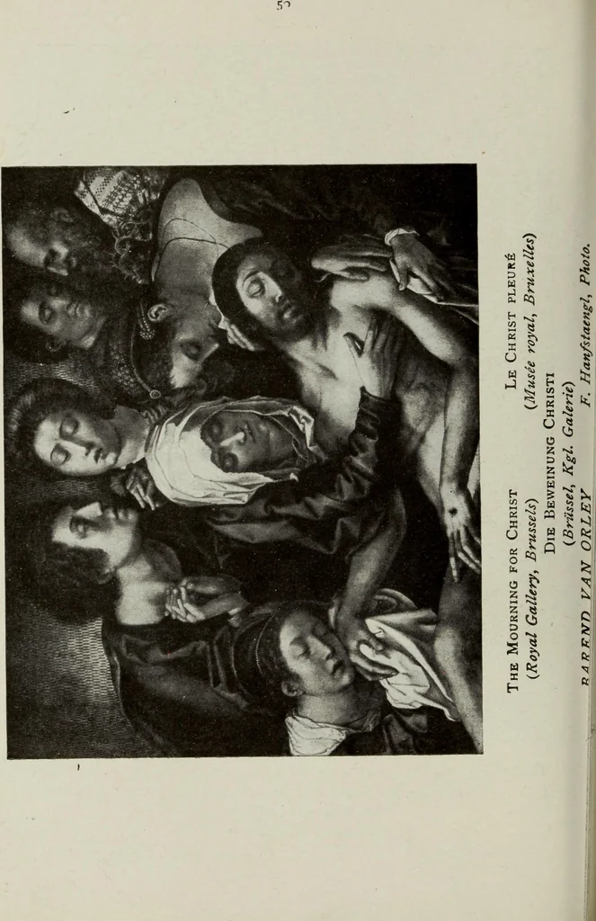 An illustration from The masterpieces of the early Flemish painters : sixty reproductions of photographs from the original paintings, by F. Hanfstaengl, affording examples of the different characteristics of the artist's work, 1908, leaf 59