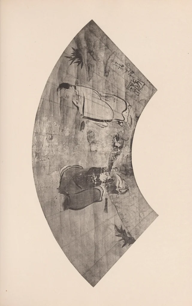 An illustration from Masterpieces selected from the Kôrin school : with biographical sketches of the artists of the school, and some critical descriptions, 1903, leaf 121
