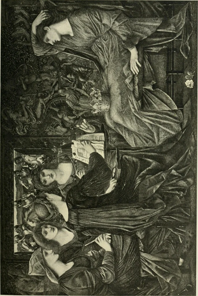 An illustration from Masters in art : a series of illustrated monographs, 1900, leaf 242