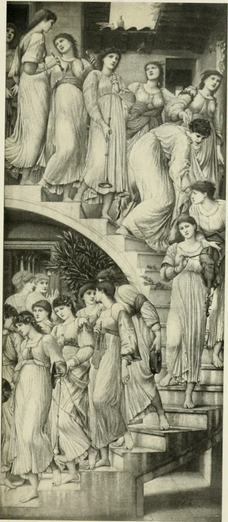 An illustration from Masters in art : a series of illustrated monographs, 1900, leaf 244