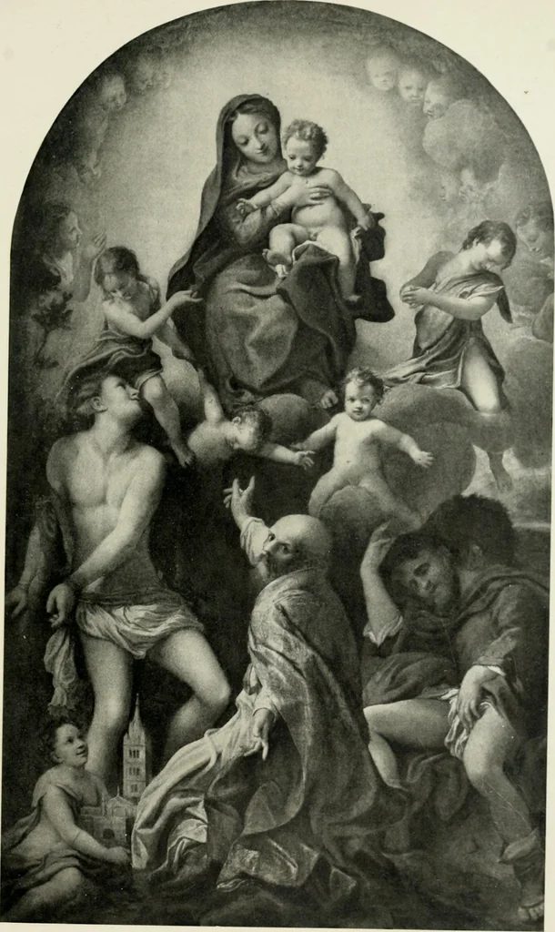 An illustration from Masters in art : a series of illustrated monographs, 1900, leaf 448