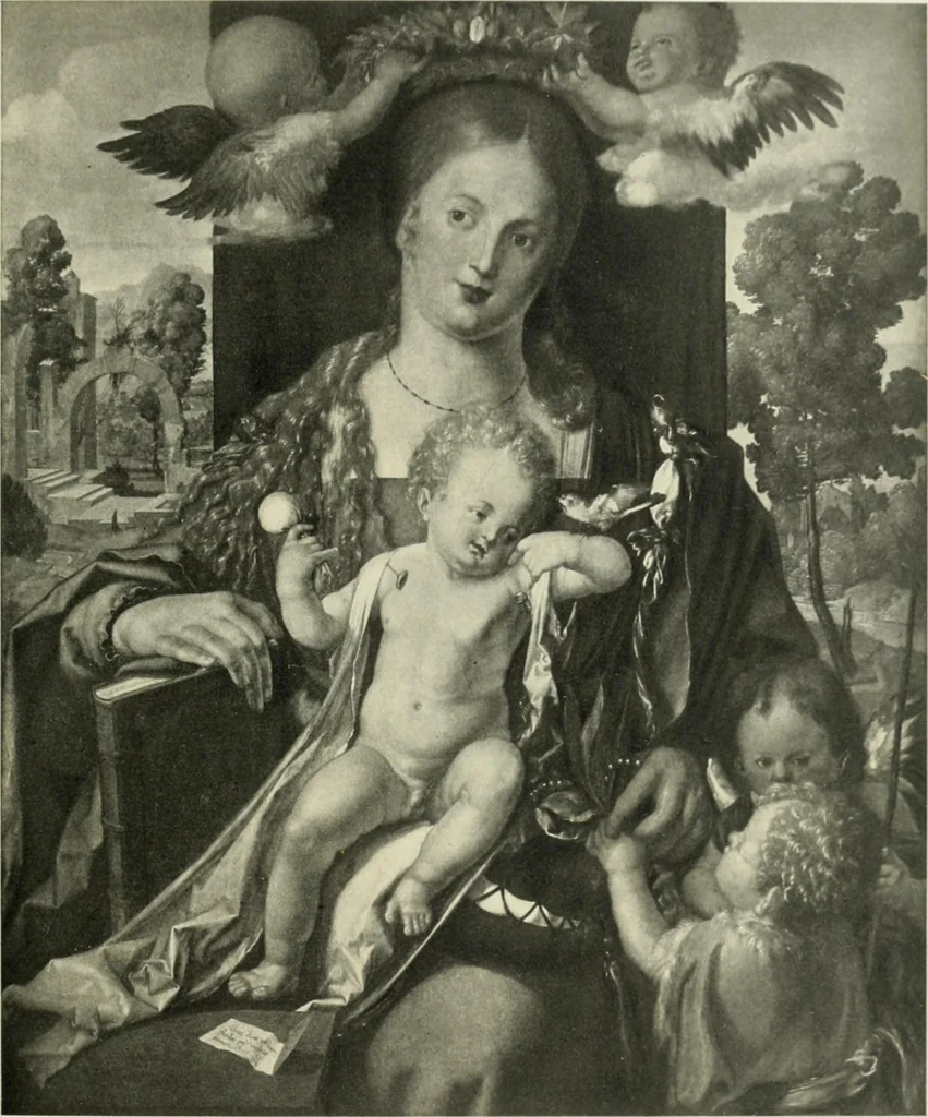 An illustration from Masters in art : a series of illustrated monographs, 1900, leaf 80