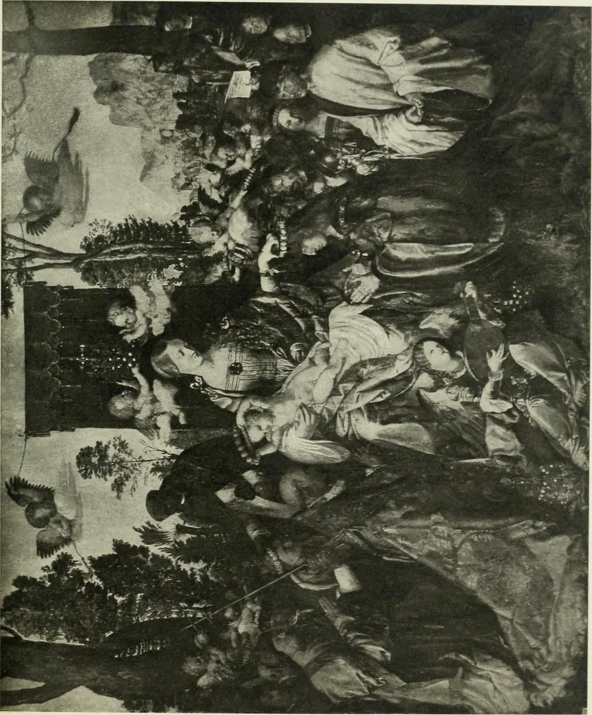 An illustration from Masters in art : a series of illustrated monographs, 1900, leaf 82