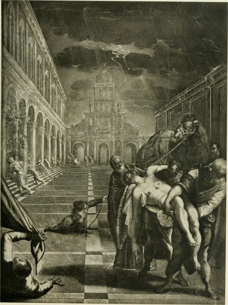 An illustration from Masters in art : a series of illustrated monographs, 1900, leaf 128