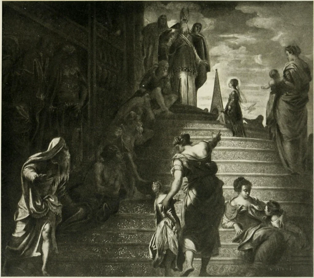 An illustration from Masters in art : a series of illustrated monographs, 1900, leaf 142