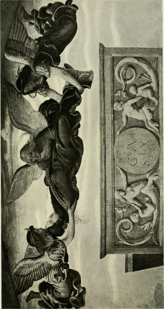 An illustration from Masters in art : a series of illustrated monographs, 1900, leaf 466