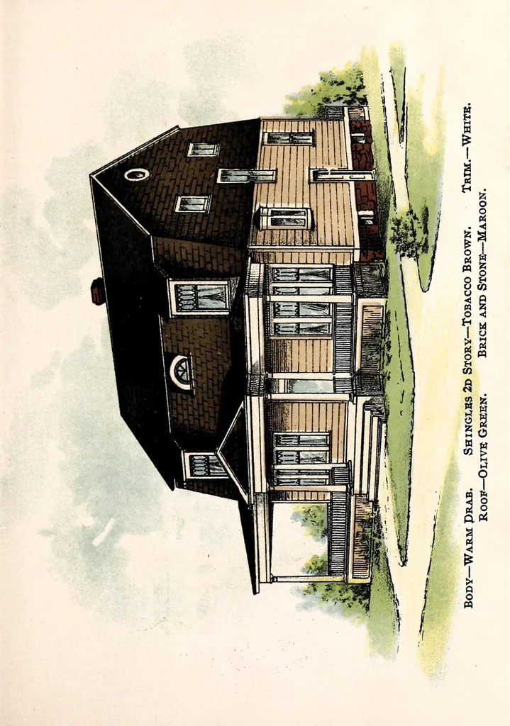 An illustration from Masury's house paints., 1900, leaf 13