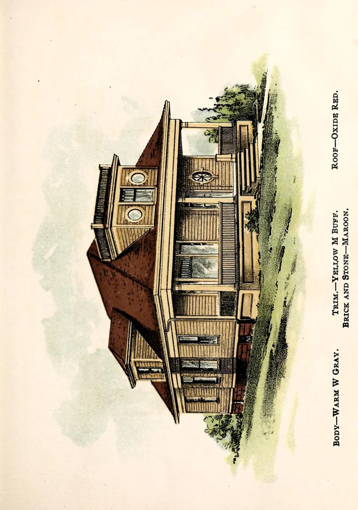 An illustration from Masury's house paints., 1900, leaf 15