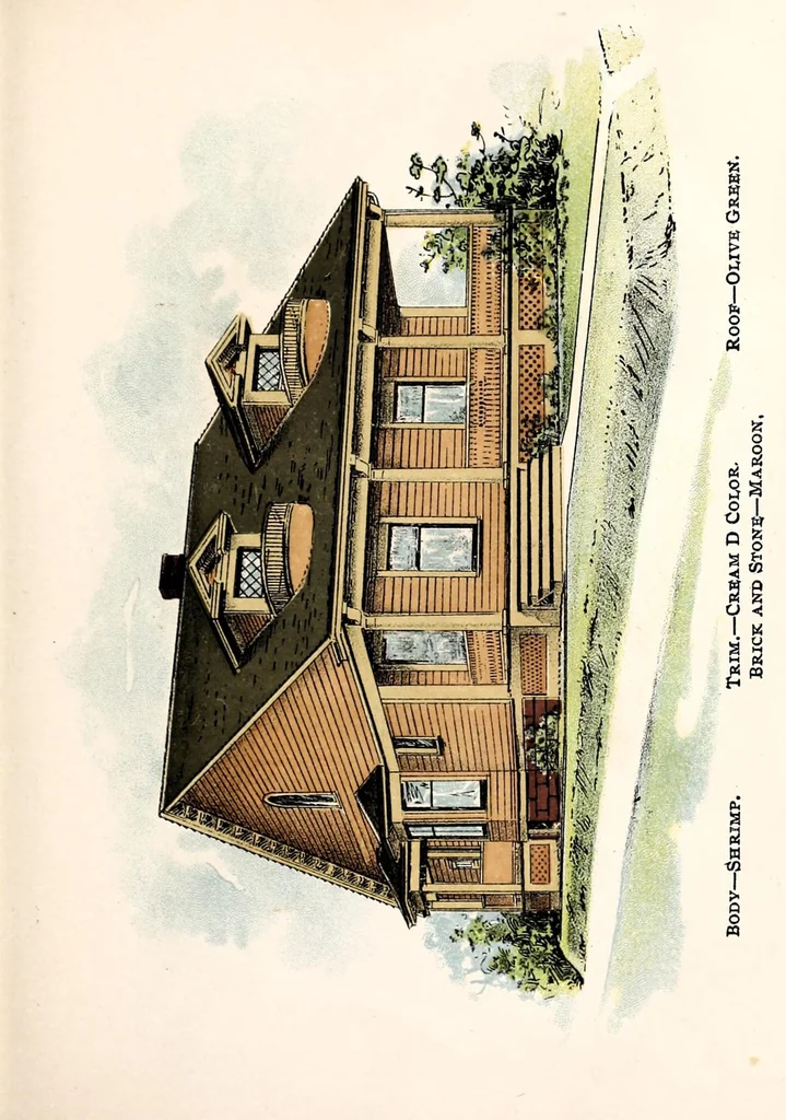 An illustration from Masury's house paints., 1900, leaf 19