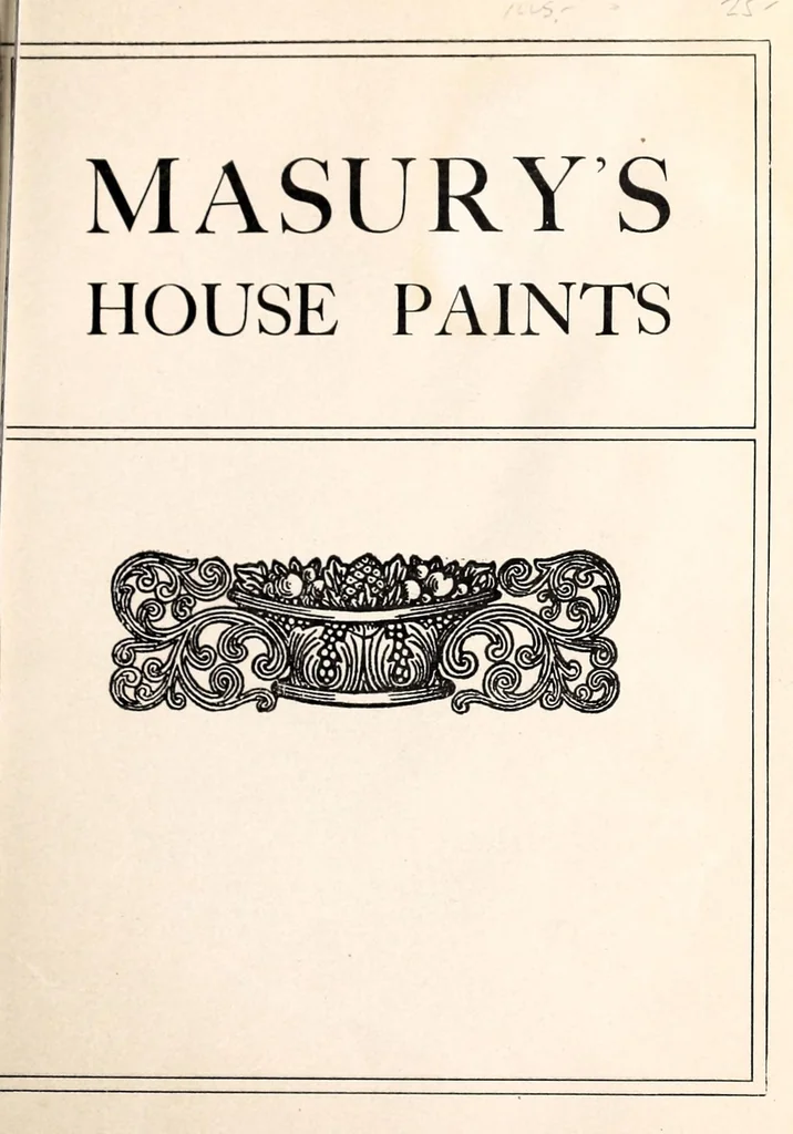 An illustration from Masury's house paints., 1900, leaf 3