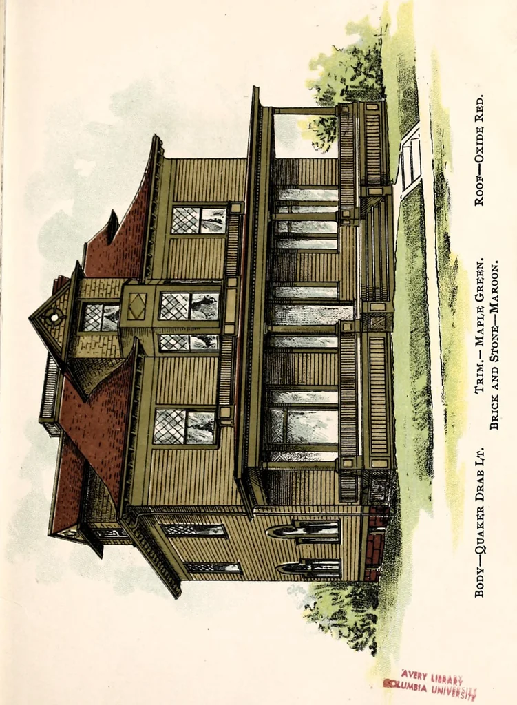 An illustration from Masury's house paints., 1900, leaf 5