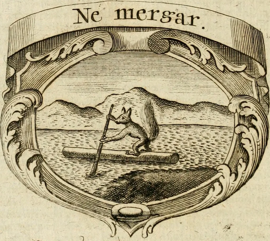 An illustration from Mater amoris et doloris : quam Christus in cruce moriens omnibus ac singulis suis fidelibus in matrem legavit : ecce mater tua : nunc explicata per sacra emblemata, figuras scripturae quàm plurimas, conceptus varios praedicabiles, SS. patrum sententias, raras historias, & pios ad Jesum patientem, ac sanctissimam matrem ejus compatientem affectus : opus omnibus Jesum & Mariam amantibus, praedicantibus, aut meditantibus perutile, com triplici indice considerationum, rerum memorabilium, & concionatorio, formandis per annum concionibus opportuno, 1741, leaf 267