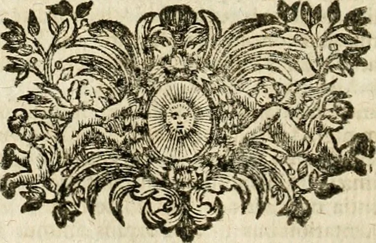 An illustration from Mater amoris et doloris : quam Christus in cruce moriens omnibus ac singulis suis fidelibus in matrem legavit : ecce mater tua : nunc explicata per sacra emblemata, figuras scripturae quàm plurimas, conceptus varios praedicabiles, SS. patrum sententias, raras historias, & pios ad Jesum patientem, ac sanctissimam matrem ejus compatientem affectus : opus omnibus Jesum & Mariam amantibus, praedicantibus, aut meditantibus perutile, com triplici indice considerationum, rerum memorabilium, & concionatorio, formandis per annum concionibus opportuno, 1741, leaf 315