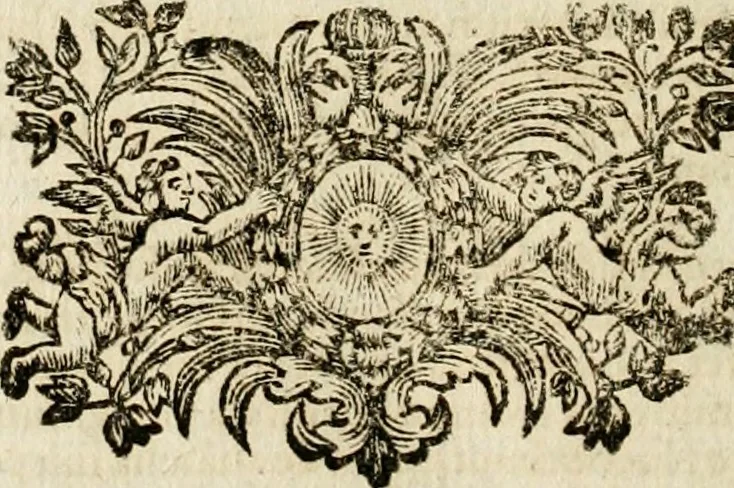An illustration from Mater amoris et doloris : quam Christus in cruce moriens omnibus ac singulis suis fidelibus in matrem legavit : ecce mater tua : nunc explicata per sacra emblemata, figuras scripturae quàm plurimas, conceptus varios praedicabiles, SS. patrum sententias, raras historias, & pios ad Jesum patientem, ac sanctissimam matrem ejus compatientem affectus : opus omnibus Jesum & Mariam amantibus, praedicantibus, aut meditantibus perutile, com triplici indice considerationum, rerum memorabilium, & concionatorio, formandis per annum concionibus opportuno, 1741, leaf 507