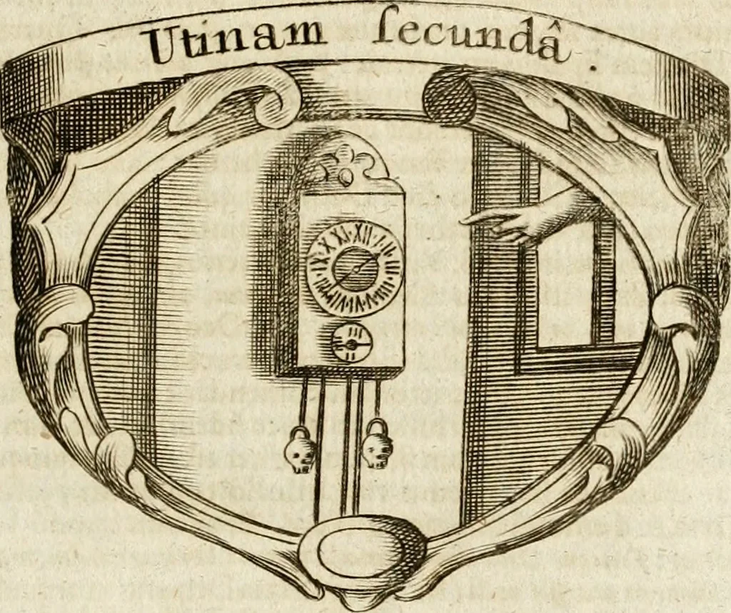 An illustration from Mater amoris et doloris : quam Christus in cruce moriens omnibus ac singulis suis fidelibus in matrem legavit : ecce mater tua : nunc explicata per sacra emblemata, figuras scripturae quàm plurimas, conceptus varios praedicabiles, SS. patrum sententias, raras historias, & pios ad Jesum patientem, ac sanctissimam matrem ejus compatientem affectus : opus omnibus Jesum & Mariam amantibus, praedicantibus, aut meditantibus perutile, com triplici indice considerationum, rerum memorabilium, & concionatorio, formandis per annum concionibus opportuno, 1741, leaf 516