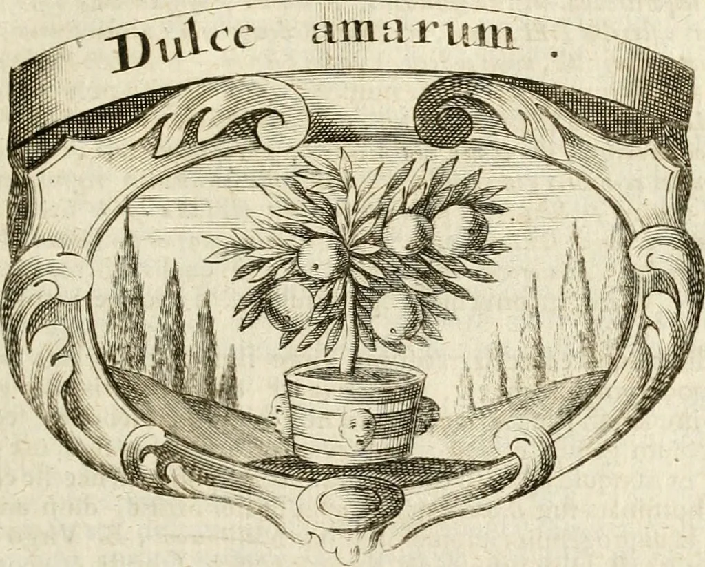 An illustration from Mater amoris et doloris : quam Christus in cruce moriens omnibus ac singulis suis fidelibus in matrem legavit : ecce mater tua : nunc explicata per sacra emblemata, figuras scripturae quàm plurimas, conceptus varios praedicabiles, SS. patrum sententias, raras historias, & pios ad Jesum patientem, ac sanctissimam matrem ejus compatientem affectus : opus omnibus Jesum & Mariam amantibus, praedicantibus, aut meditantibus perutile, com triplici indice considerationum, rerum memorabilium, & concionatorio, formandis per annum concionibus opportuno, 1741, leaf 60