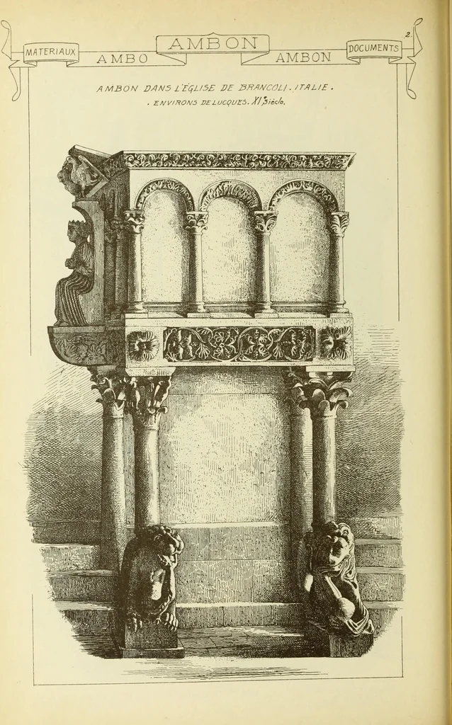 An illustration from Materials and documents of architecture and sculpture : classified alphabetically, 1915, leaf 101