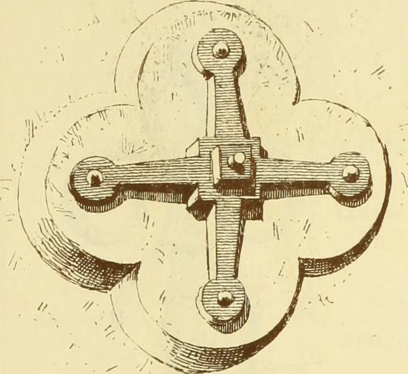 An illustration from Materials and documents of architecture and sculpture : classified alphabetically, 1915, leaf 104