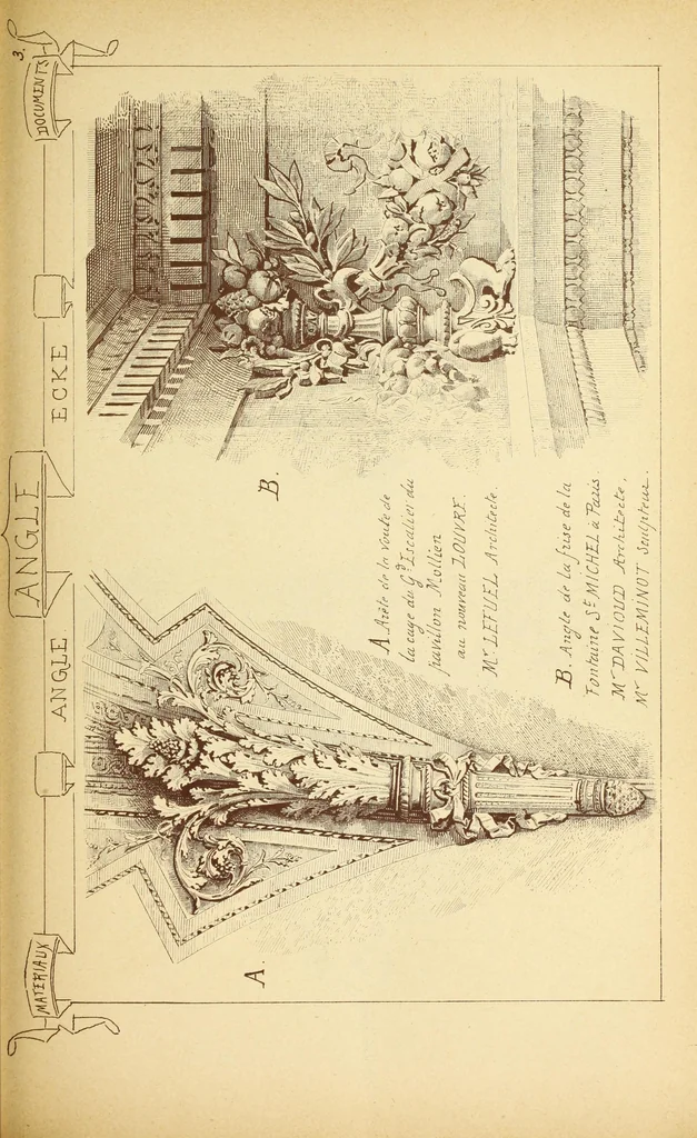 An illustration from Materials and documents of architecture and sculpture : classified alphabetically, 1915, leaf 114