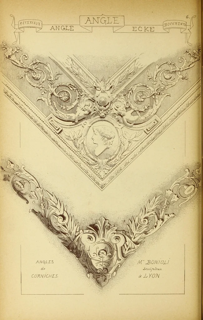 An illustration from Materials and documents of architecture and sculpture : classified alphabetically, 1915, leaf 117