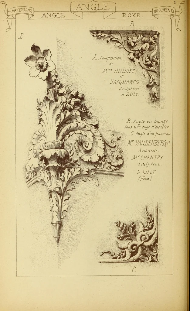 An illustration from Materials and documents of architecture and sculpture : classified alphabetically, 1915, leaf 119