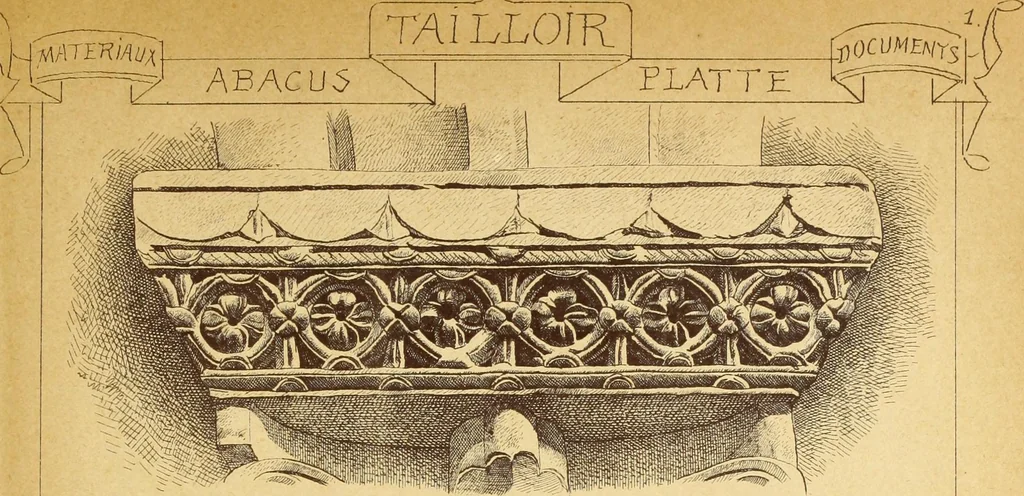 An illustration from Materials and documents of architecture and sculpture : classified alphabetically, 1915, leaf 12