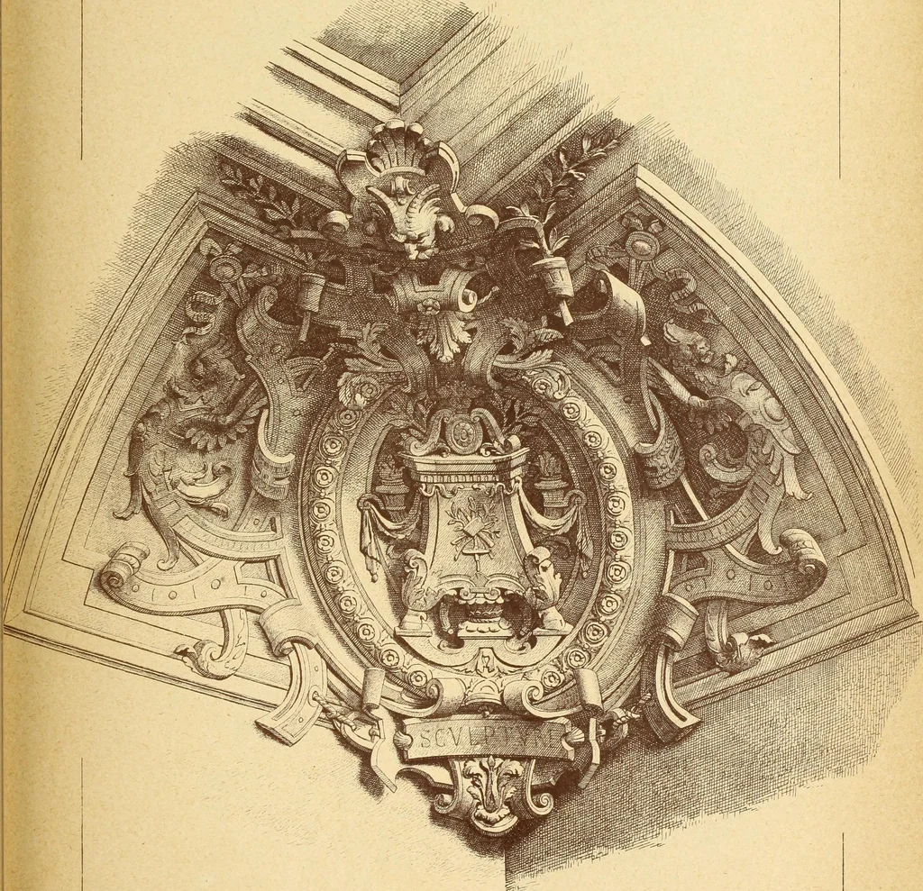An illustration from Materials and documents of architecture and sculpture : classified alphabetically, 1915, leaf 120