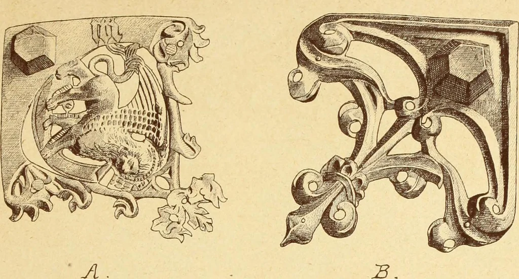An illustration from Materials and documents of architecture and sculpture : classified alphabetically, 1915, leaf 122