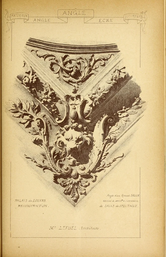 An illustration from Materials and documents of architecture and sculpture : classified alphabetically, 1915, leaf 124