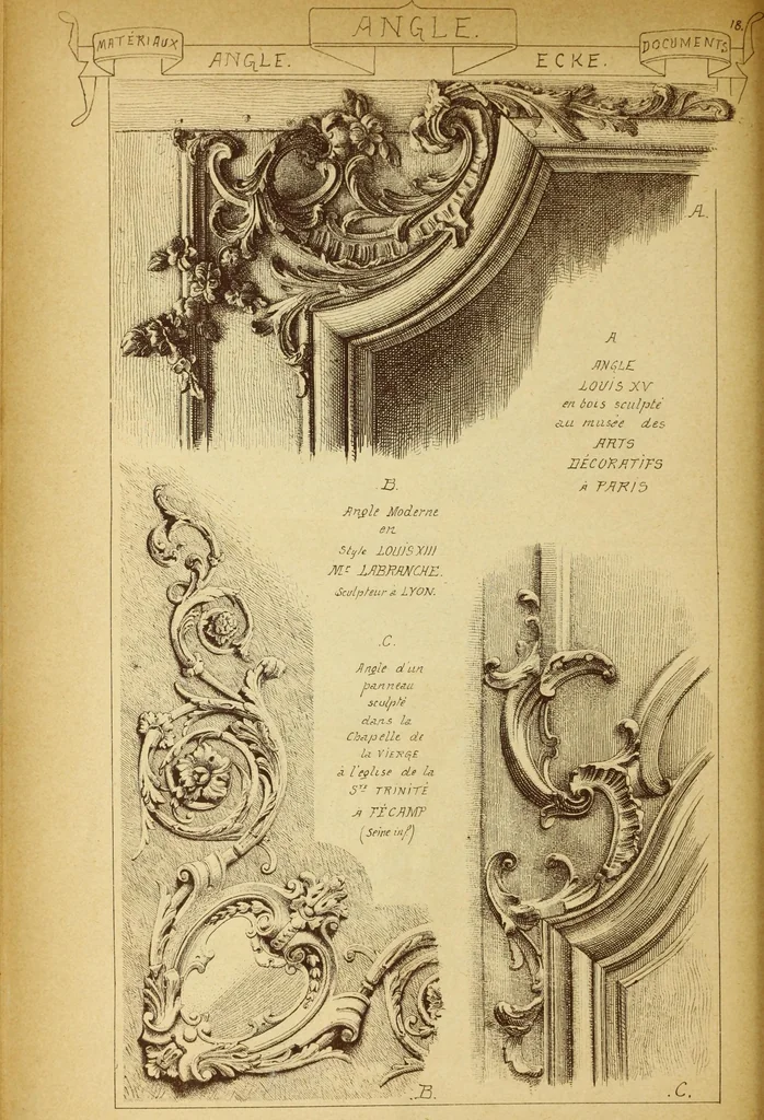 An illustration from Materials and documents of architecture and sculpture : classified alphabetically, 1915, leaf 129
