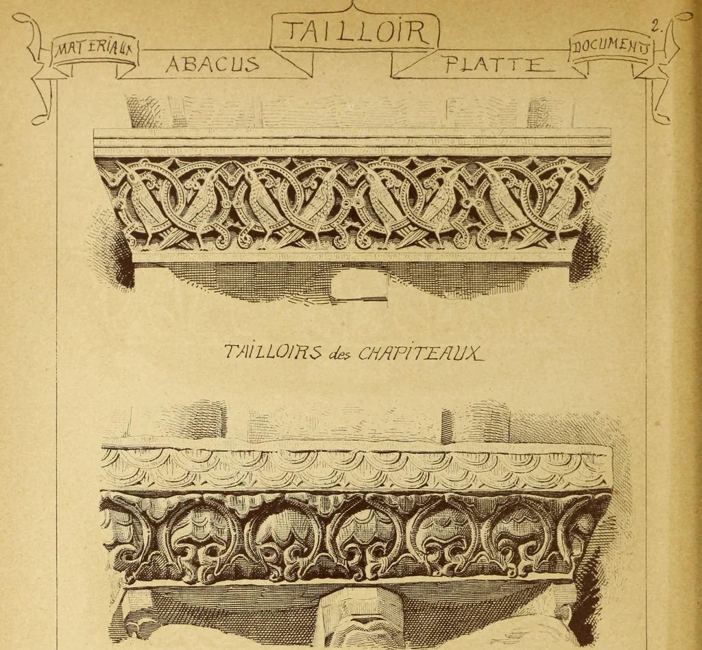 An illustration from Materials and documents of architecture and sculpture : classified alphabetically, 1915, leaf 13