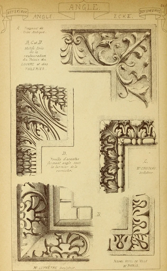 An illustration from Materials and documents of architecture and sculpture : classified alphabetically, 1915, leaf 131
