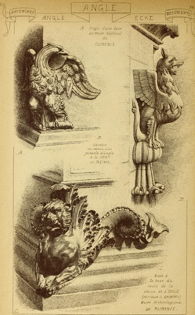 An illustration from Materials and documents of architecture and sculpture : classified alphabetically, 1915, leaf 133