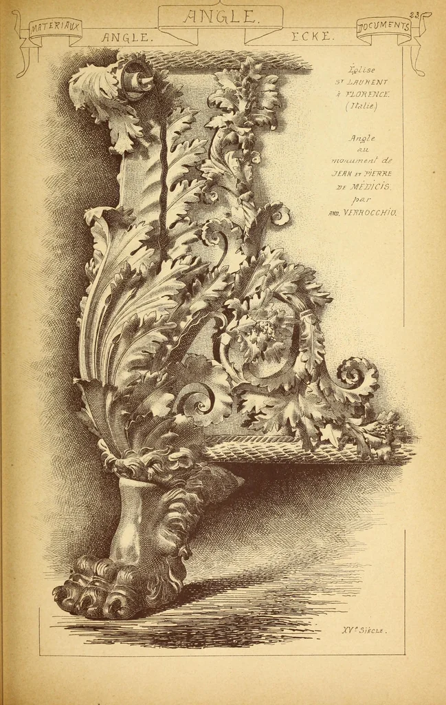 An illustration from Materials and documents of architecture and sculpture : classified alphabetically, 1915, leaf 134