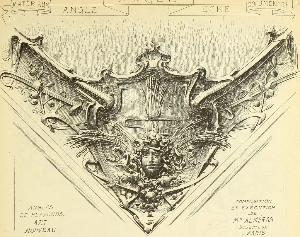 An illustration from Materials and documents of architecture and sculpture : classified alphabetically, 1915, leaf 136