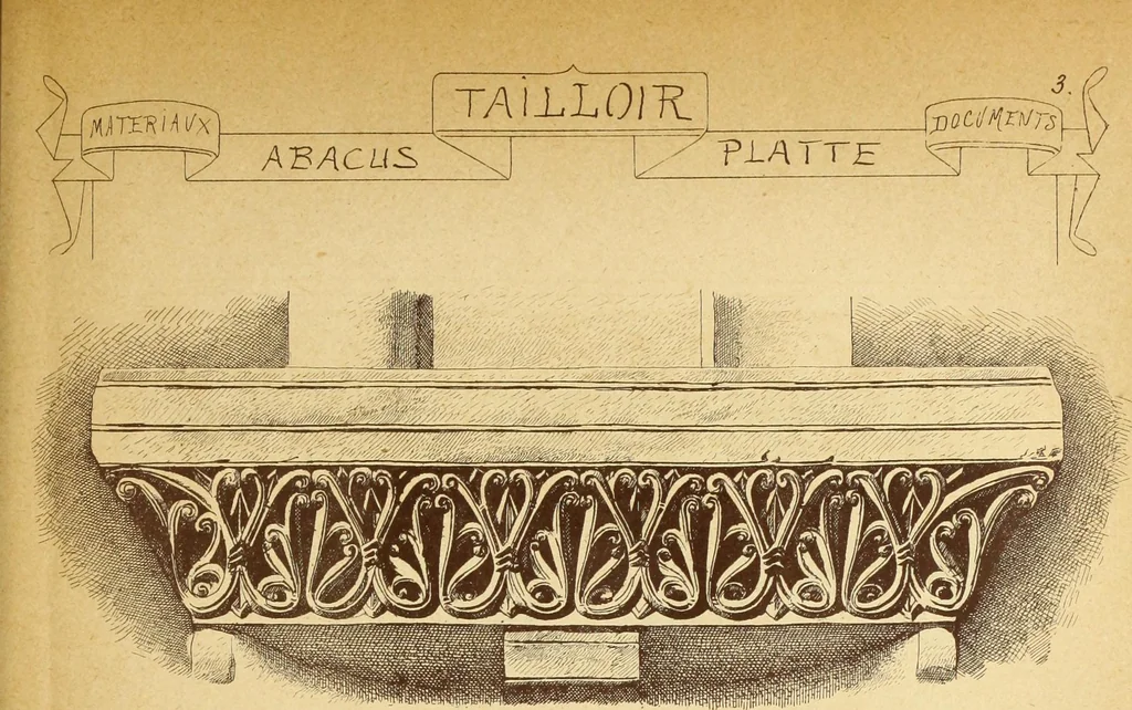 An illustration from Materials and documents of architecture and sculpture : classified alphabetically, 1915, leaf 14