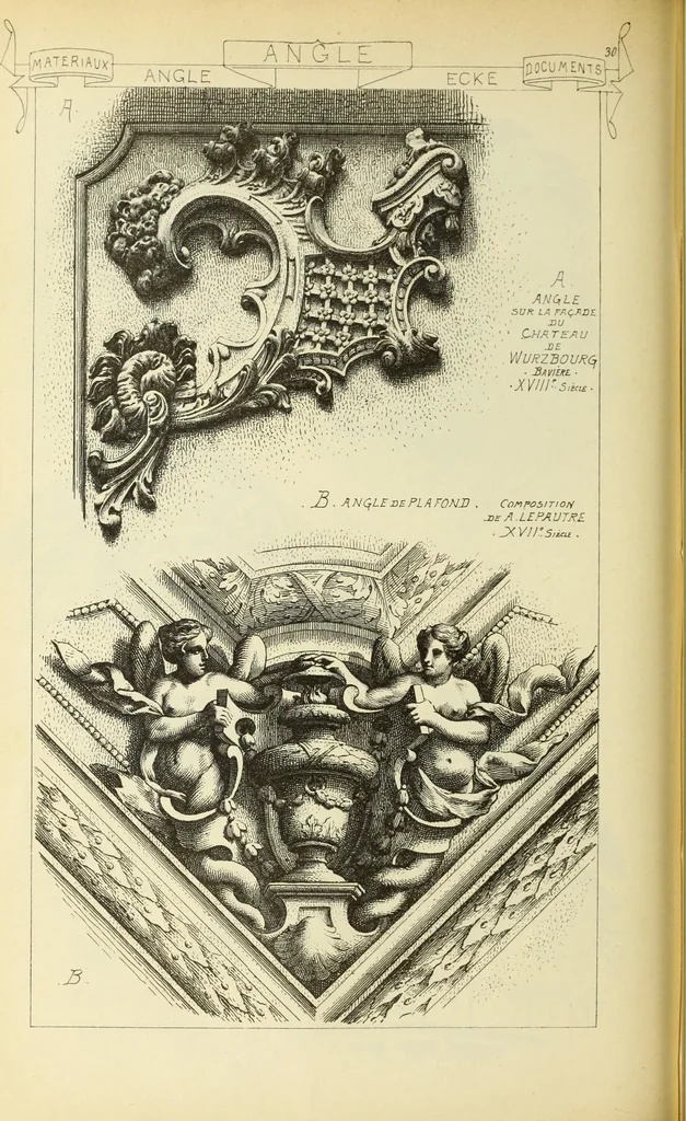 An illustration from Materials and documents of architecture and sculpture : classified alphabetically, 1915, leaf 141