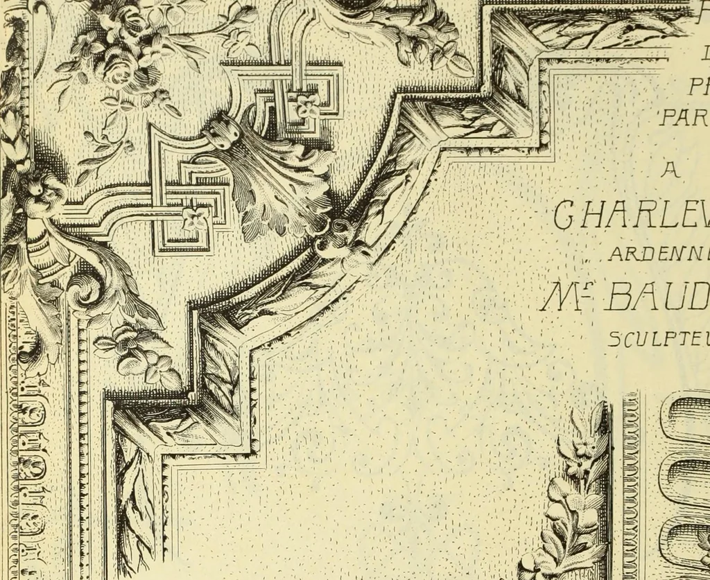 An illustration from Materials and documents of architecture and sculpture : classified alphabetically, 1915, leaf 147