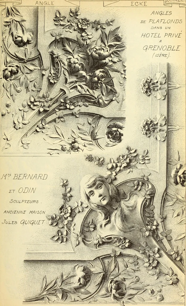An illustration from Materials and documents of architecture and sculpture : classified alphabetically, 1915, leaf 148