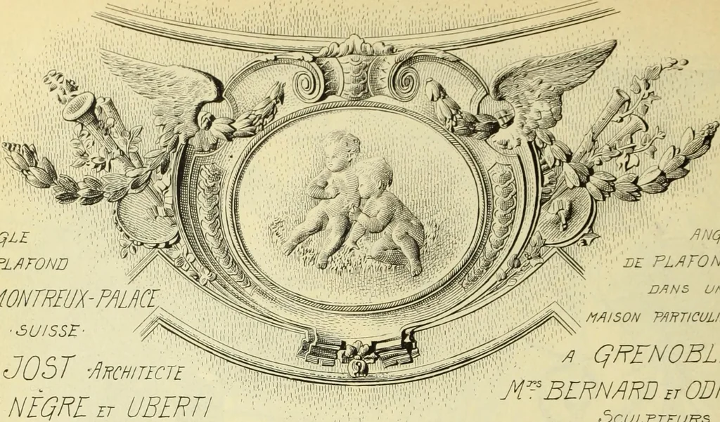 An illustration from Materials and documents of architecture and sculpture : classified alphabetically, 1915, leaf 151