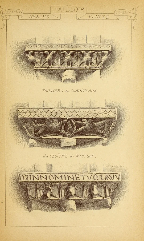 An illustration from Materials and documents of architecture and sculpture : classified alphabetically, 1915, leaf 16
