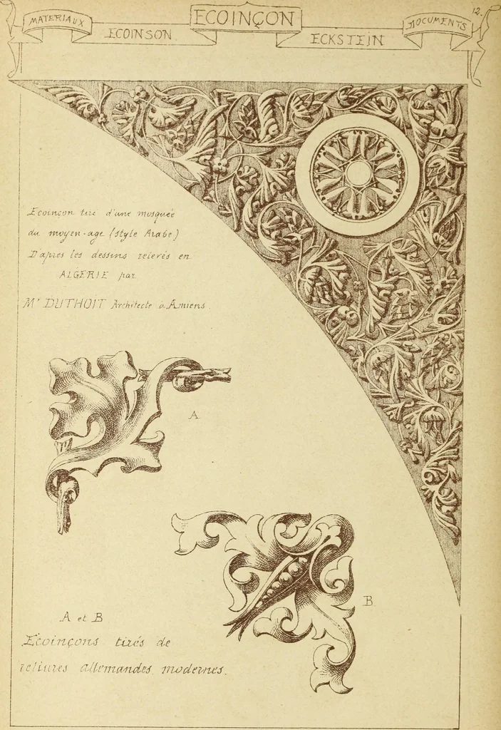 An illustration from Materials and documents of architecture and sculpture : classified alphabetically, 1915, leaf 163