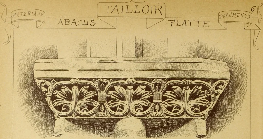 An illustration from Materials and documents of architecture and sculpture : classified alphabetically, 1915, leaf 17