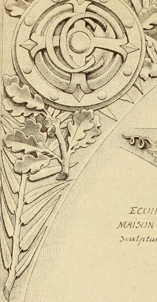 An illustration from Materials and documents of architecture and sculpture : classified alphabetically, 1915, leaf 171