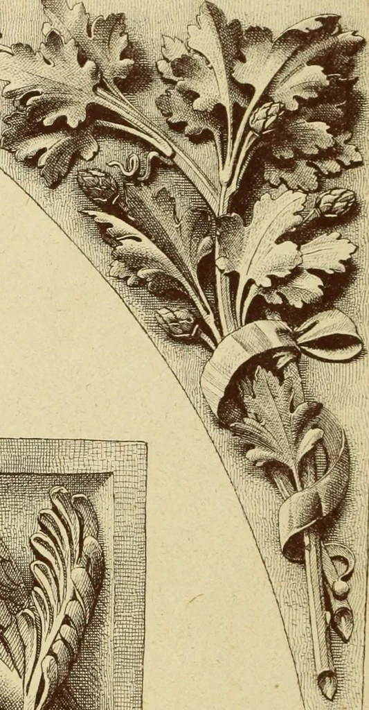 An illustration from Materials and documents of architecture and sculpture : classified alphabetically, 1915, leaf 171