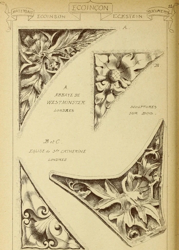 An illustration from Materials and documents of architecture and sculpture : classified alphabetically, 1915, leaf 173