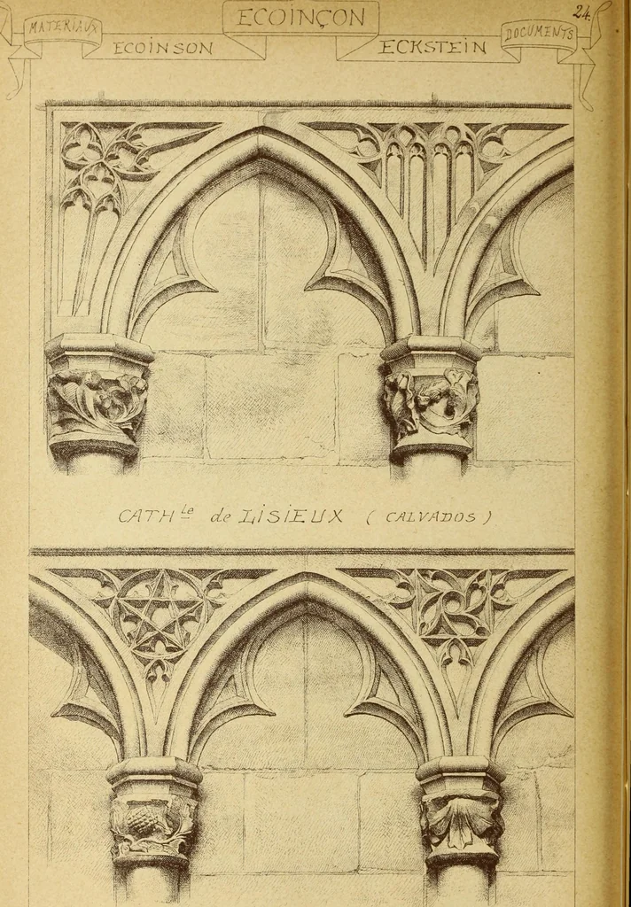An illustration from Materials and documents of architecture and sculpture : classified alphabetically, 1915, leaf 175